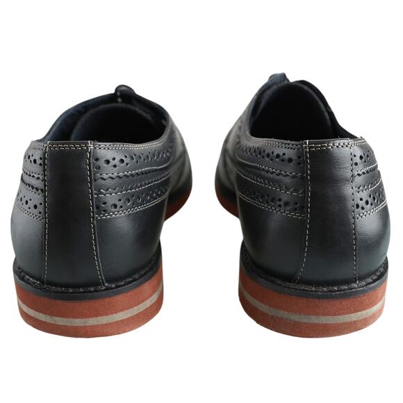Mens Black Leather Gordon Rush Lace Up Dress Shoes - Size 10.5M main image 6